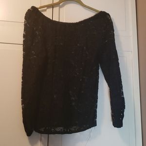 Lace longsleeve top